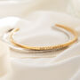 Personalised Gold Or Silver Plated Engraved Bracelet, thumbnail 2 of 7