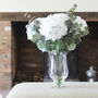 Luxury Artificial White Hydrangea Vase Arrangement, thumbnail 5 of 5