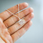 Princess Crown Necklace Sterling Silver, Gift For Her, thumbnail 2 of 6