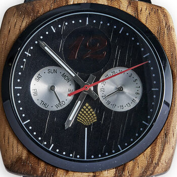 The Oak: Handmade Natural Wood Wristwatch, 4 of 8