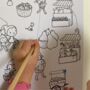 Giant Fairy Colouring Poster, thumbnail 4 of 6