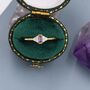 Vintage Inspired Lilac Purple Cz Ring, thumbnail 7 of 12