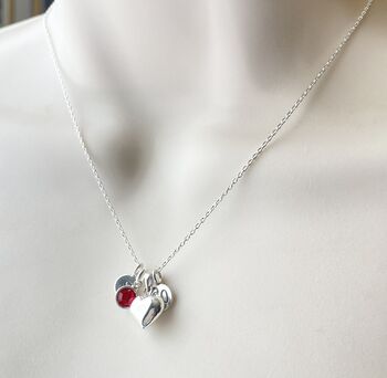 Personalised 50th Birthday Necklace With Heart, 5 of 6
