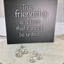 Friendship Knot Sterling Silver Earrings, thumbnail 1 of 7