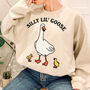 'Silly Lil Goose' Cute Cottagecore Sweatshirt, thumbnail 1 of 5
