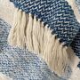 Berber Grainy Blue Throw, thumbnail 3 of 3