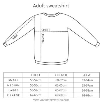 Neon Rainbow Ho Ho Ho Christmas Sweatshirt Jumper, 4 of 6