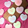 Personalised Love Heart Biscuits, thumbnail 2 of 4