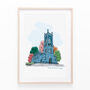 Personalised Bombed Out Church Liverpool Print, thumbnail 6 of 6