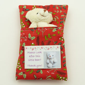 Teddy In Bed Lockdown Gift/ Stocking Filler, 4 of 5