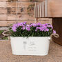 Personalised Birth Flower Planter For Her, thumbnail 2 of 4