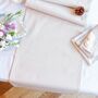 Chambray Country Cotton Table Runner, thumbnail 1 of 8