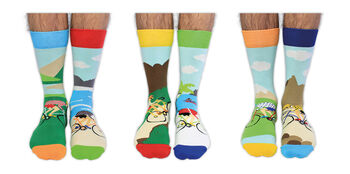 United Oddsocks On Your Bike Men's Gift Box Set, 2 of 3