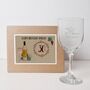 30th Birthday Gift Engraved Wine Glass, thumbnail 4 of 12