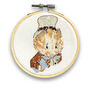 Beatrix Potter Amiable Guinea Pig Mini Cross Stitch Kit, thumbnail 2 of 4