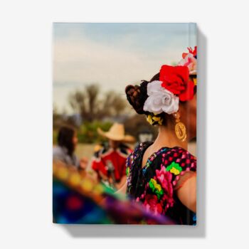 A5 Hardback Notebook Featuring A Mexican Dance, 4 of 4