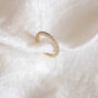 14 Carat Gold 8mm Eternity Clicker Helix Hoop Earring, thumbnail 4 of 7