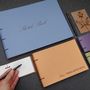 Personalised Leather Travel Sketch Book, thumbnail 3 of 5