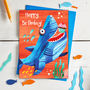 Shark Birthday Card, thumbnail 1 of 2