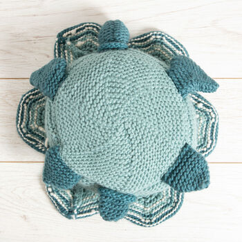 Giant Amelia The Turtle Knitting Kit, 5 of 8