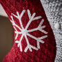 Personalised Chunky Knitted Christmas Stockings, thumbnail 4 of 7