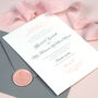 Eva Monogram Wedding Invitation, thumbnail 1 of 7