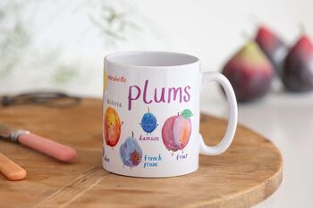 Plums Ceramic Mug, 4 of 12