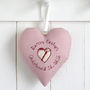Personalised New Baby Girl Heart Gift, thumbnail 4 of 12