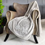 Personalised Silver Anniversary 25 Years Married Blanket, thumbnail 1 of 4