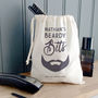 Men's Personalised 'Beardy Bits' Canvas Bag, thumbnail 4 of 7