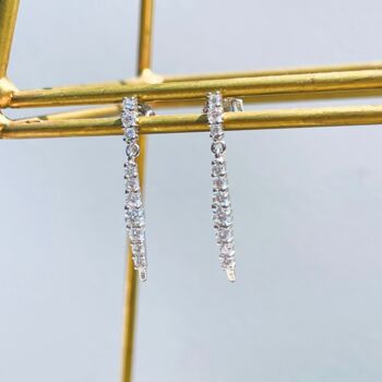 Sparkly Bridal Earrings, 2 of 5