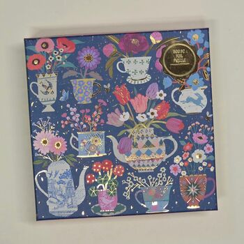 Potted Teacups 500 Piece Jigsaw Puzzle, 2 of 2