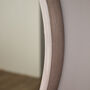 Deane Round Wood Wall Mirror, thumbnail 3 of 4