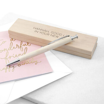 Personalised Special Message Wooden Pen Set, 2 of 5