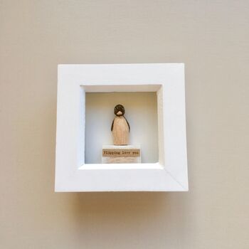 Love You Penguin Framed Picture, 2 of 5
