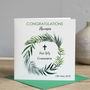 First Holy Communion Botanical Card, thumbnail 1 of 3