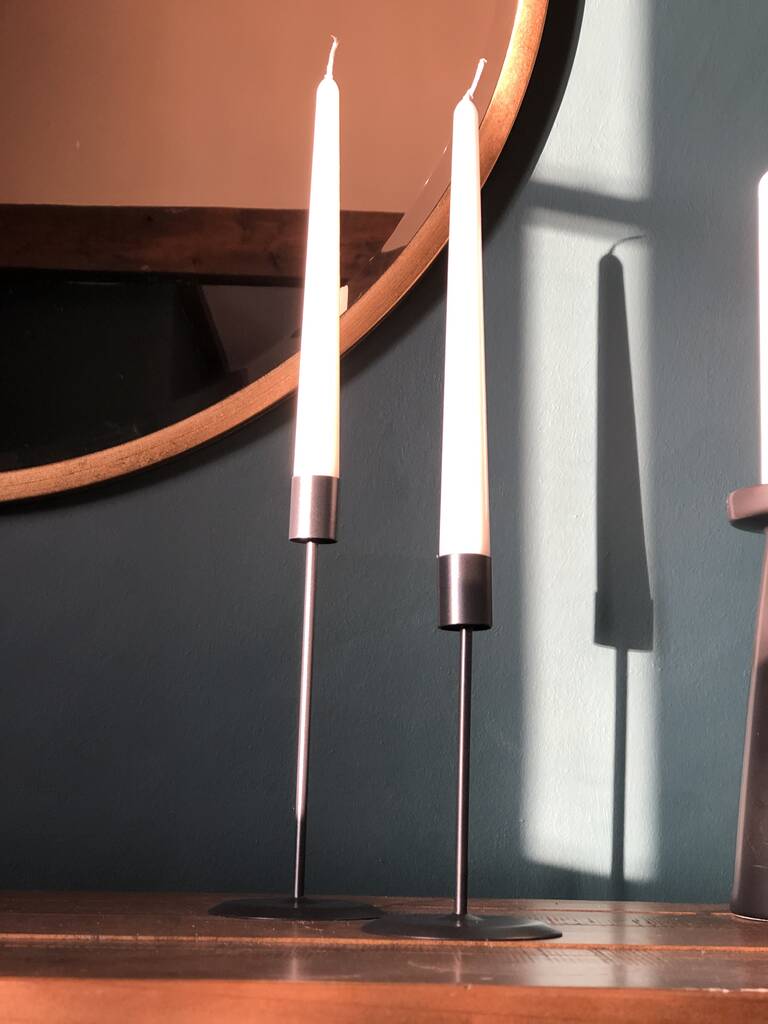Black Candle Sticks By Bow and Blossom