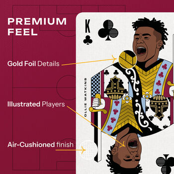 Aston Villa Playing Cards | Gift For Football Fans, 4 of 12