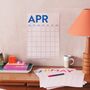 Large Monthly A3 Wall Planner | 12 Pages Simply Bright, thumbnail 2 of 7