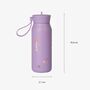 Personalised Water Bottle With Carry Handle 250ml, thumbnail 7 of 7