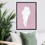 Custom Wedding Engagement Portrait Print Gift, thumbnail 3 of 6