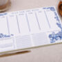 Blue Tiger Weekly Desk Planner Pad, thumbnail 3 of 4