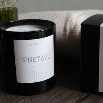 Vineyard Fig And Vetiver Scented Candle, 4 of 4