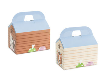 Puppy Party Doghouse Cake Boxes X Six, 2 of 3