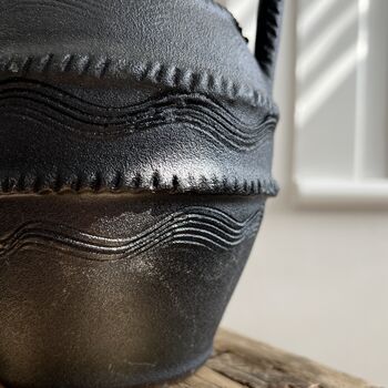 Vintage Romanian Folk Amphora Vase, 2 of 6