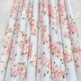 Hand Painted Blush Pink Peony Garland Taper Candles, thumbnail 3 of 6