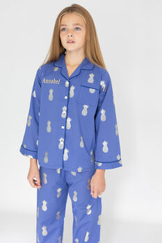 Mother And Daughter Offer Personalised Pineapple Pjs, 9 of 9