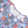 Girls Twilight Woodland Animal Cotton Short Pyjama Set, thumbnail 2 of 9