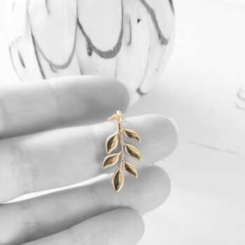 Gold Plated Branch Necklace, 6 of 7