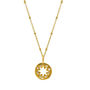 Cutout Star Necklace With White Sapphires, thumbnail 4 of 5